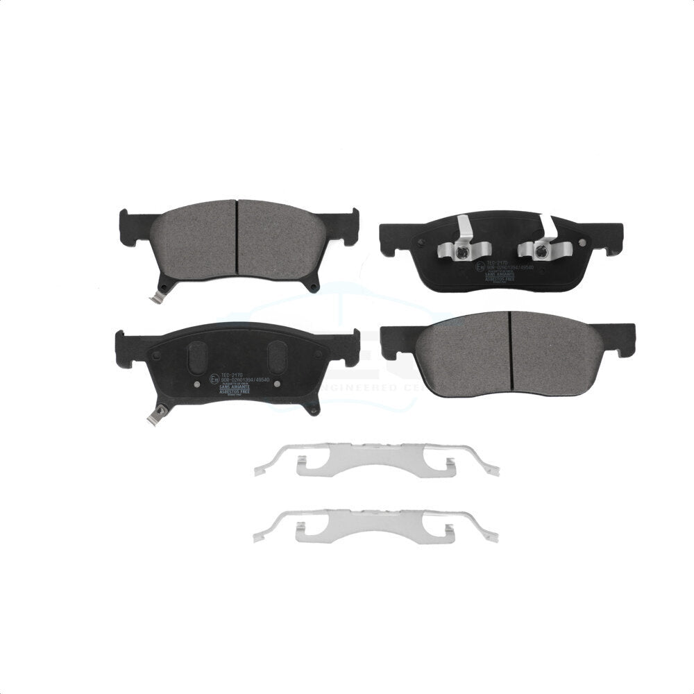 Ceramic Disc Brake Pads Front TEC-2170 For 2019-2024 Subaru Ascent
