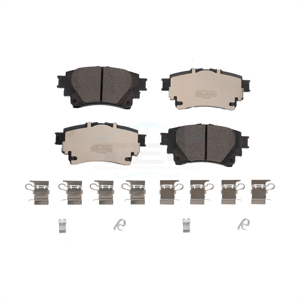 Ceramic Disc Brake Pads Rear TEC-2183 For Toyota Corolla
