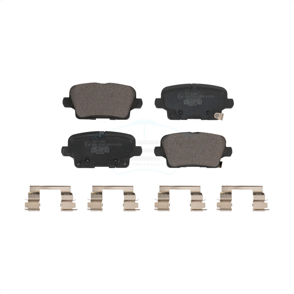 Ceramic Disc Brake Pads Rear TEC-2189 For Cadillac XT4 Buick Envision Regal