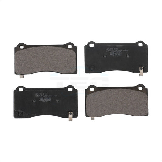 Ceramic Disc Brake Pads Front TEC-2195 For Tesla 3 With Gray Painted Calipers