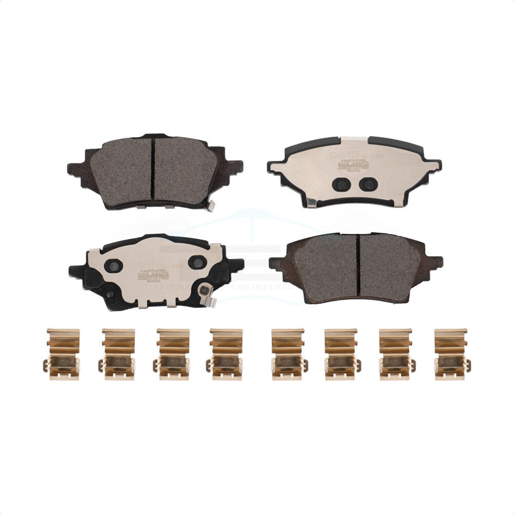 Ceramic Disc Brake Pads Rear TEC-2202 For Toyota C-HR