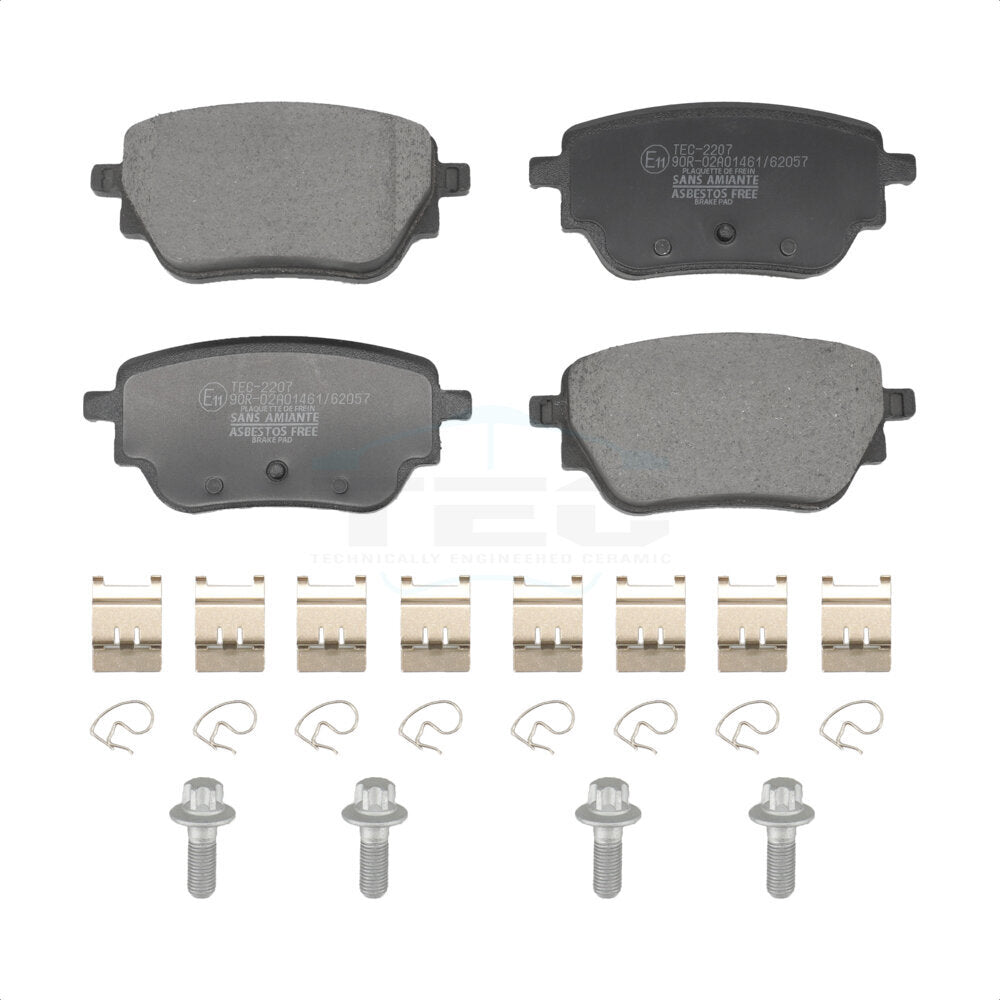 Ceramic Disc Brake Pads Rear TEC-2207 For Mercedes-Benz A220 CLA250