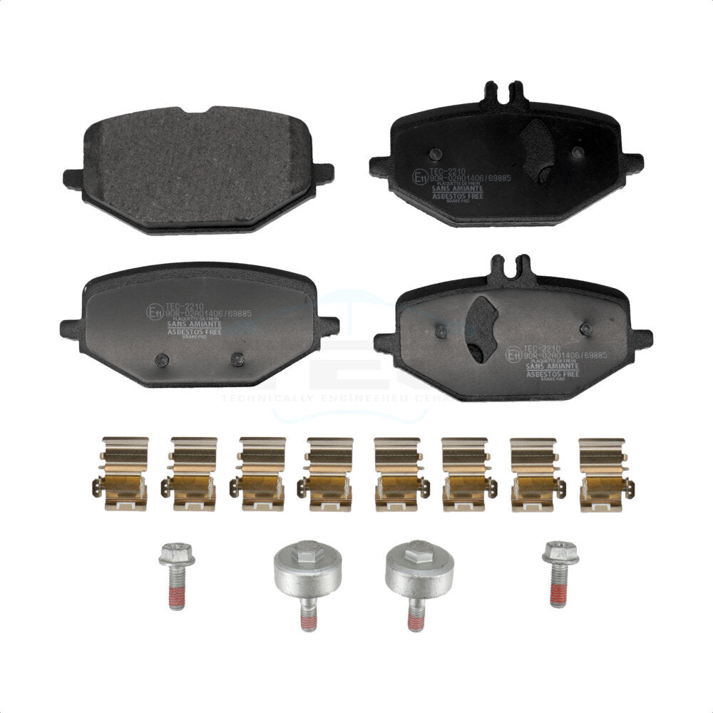 Ceramic Disc Brake Pads Rear TEC-2210 For Mercedes-Benz GLE450 GLE350 GLS450 AMG