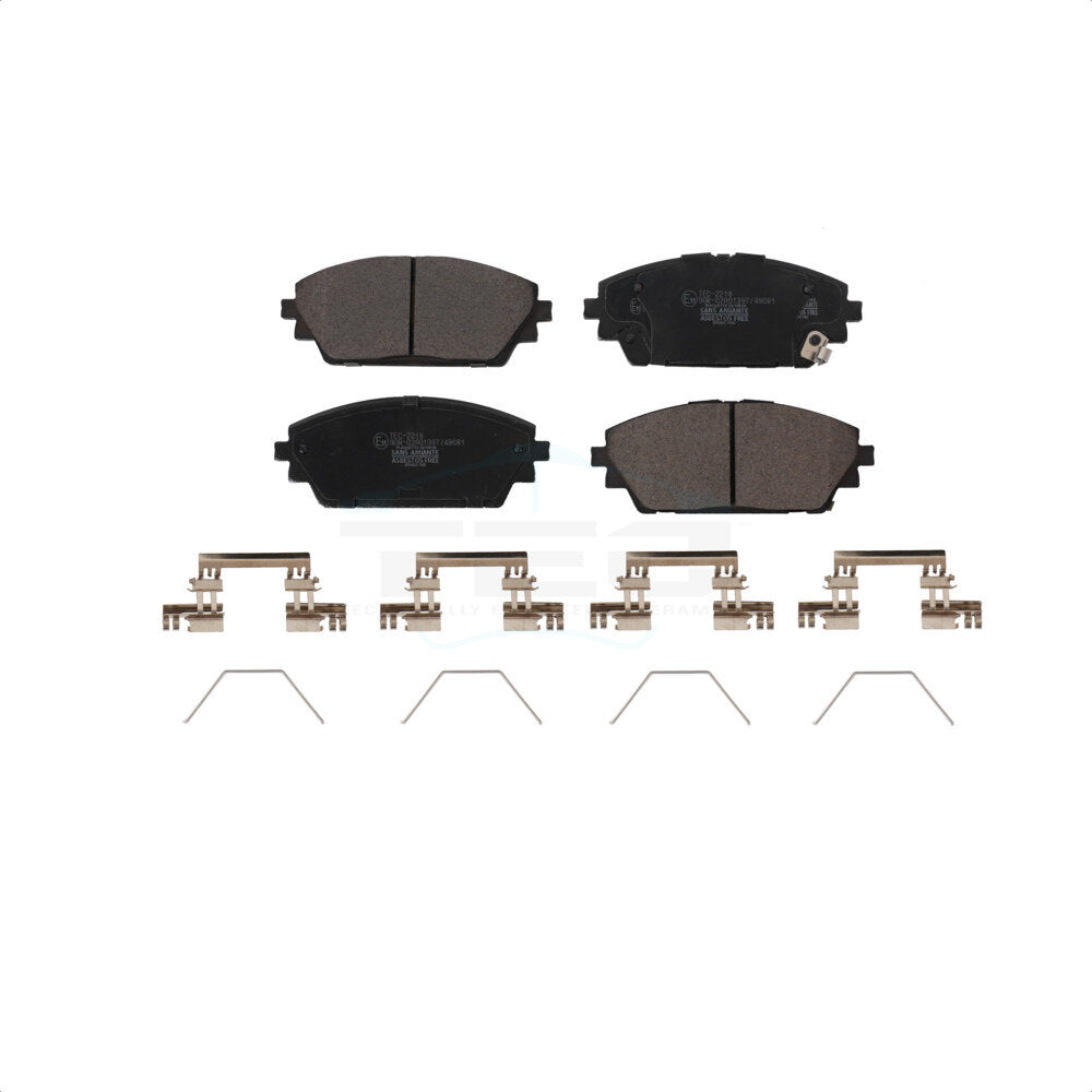 Ceramic Disc Brake Pads Front TEC-2218 For Mazda 3 Sport