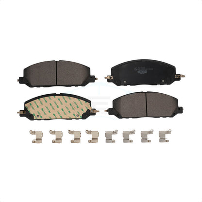 Ceramic Disc Brake Pads Front TEC-2229 For Ford Explorer Lincoln Aviator Police