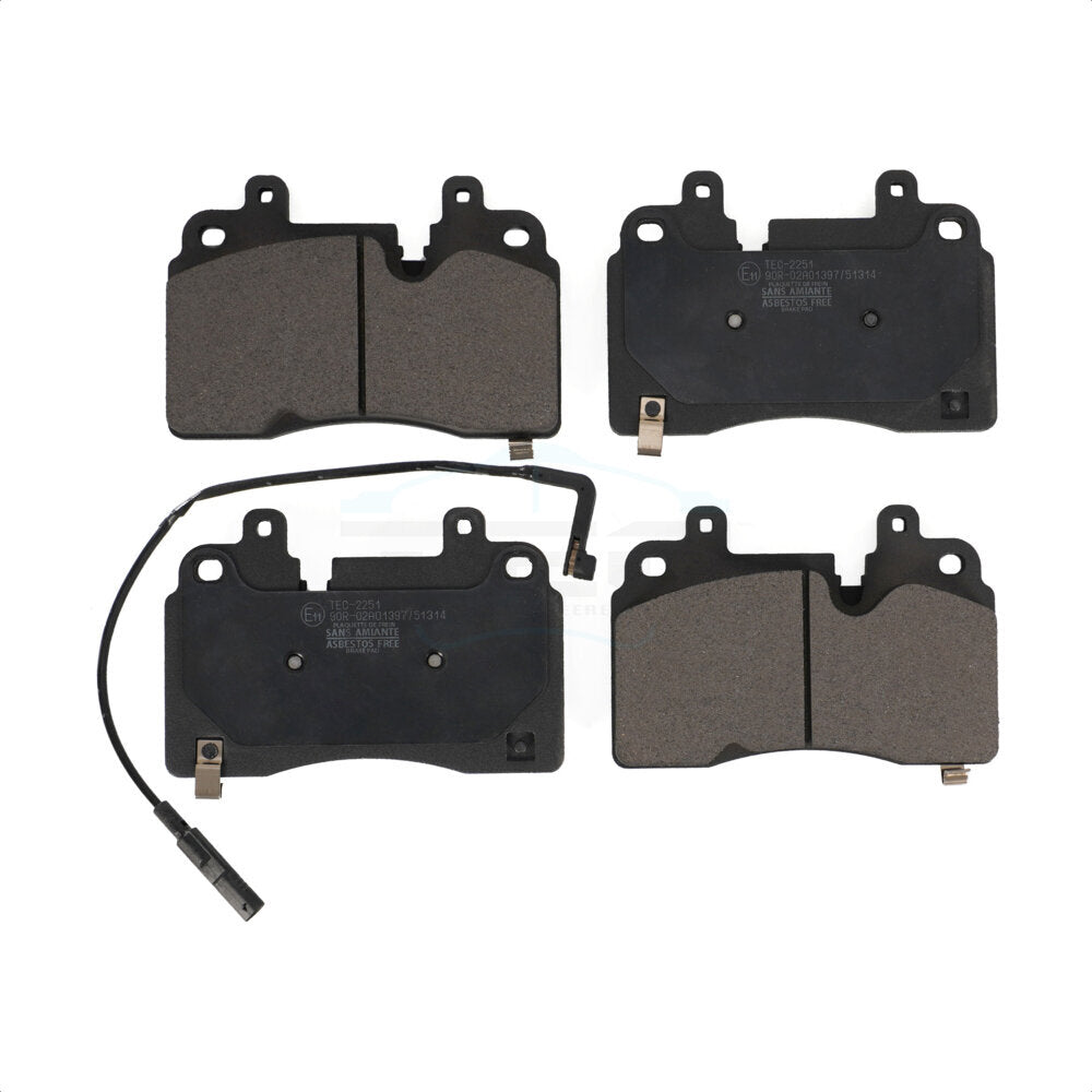 Ceramic Disc Brake Pads Front TEC-2251 For Chevrolet Corvette Cadillac CT6