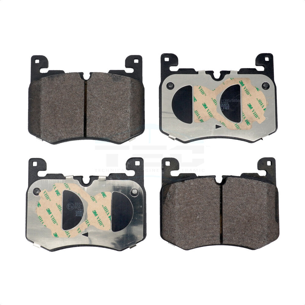 Ceramic Disc Brake Pads Front TEC-2257 For Jaguar F-Pace Land Rover Range Velar
