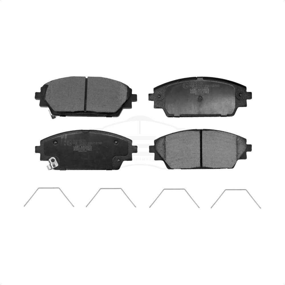 Ceramic Disc Brake Pads Front TEC-2275 For 2020-2023 Mazda CX-30