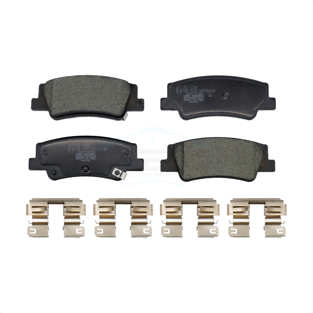 Ceramic Disc Brake Pads Rear TEC-2299 For Hyundai Tucson Kia Sportage Sonata EV