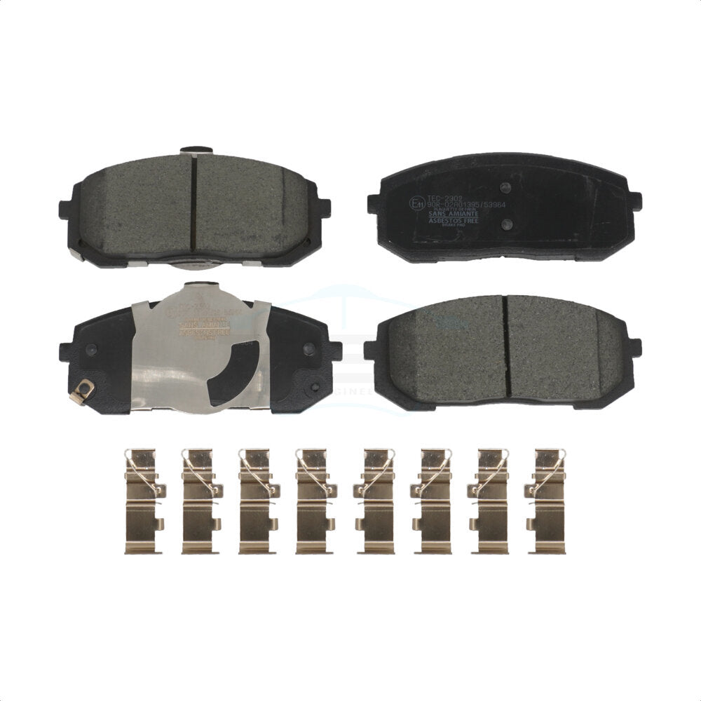Ceramic Disc Brake Pads Front TEC-2302 For Hyundai Elantra Sonata Kia Niro EV K5