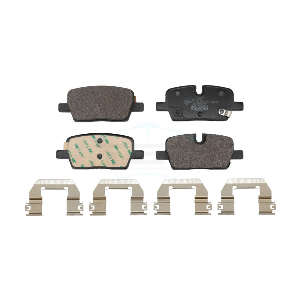 Ceramic Disc Brake Pads Rear TEC-2303 For Chevrolet Cadillac Traverse Blazer GMC