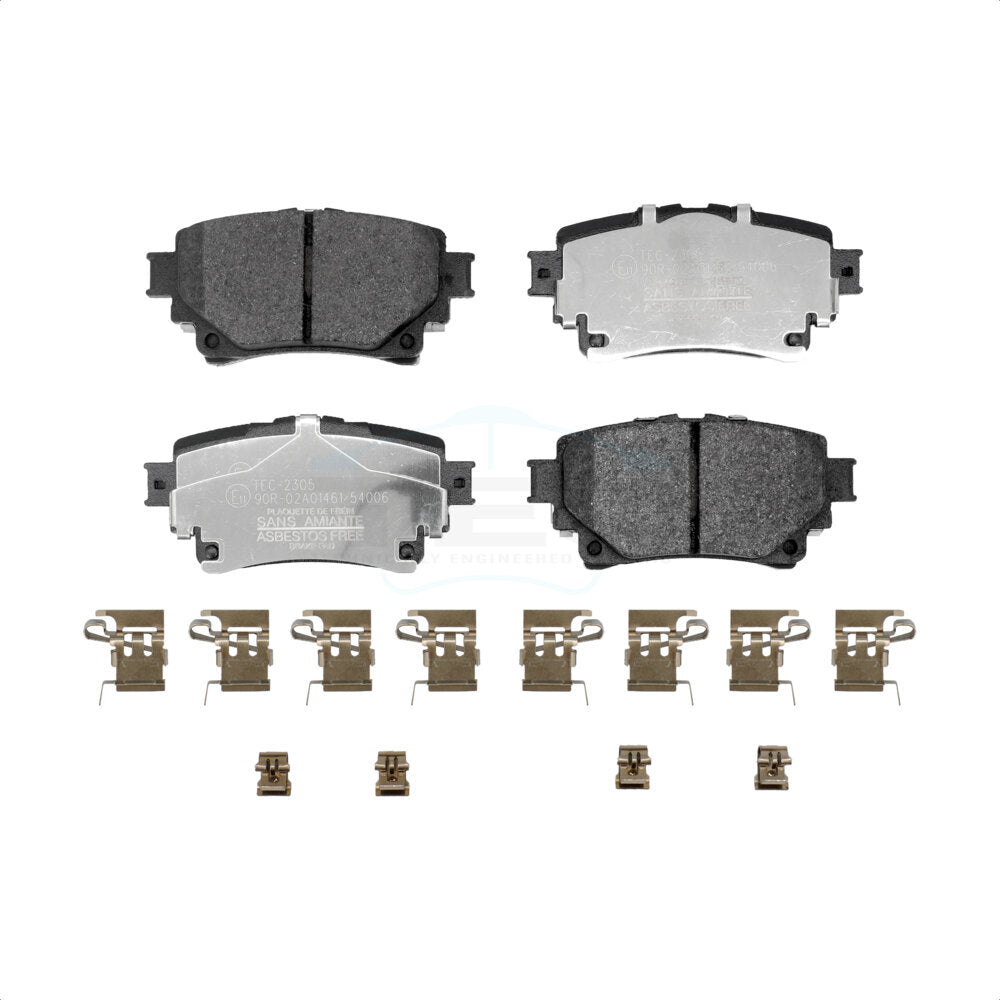 Ceramic Disc Brake Pads Rear TEC-2305 For Toyota Highlander Lexus RAV4 Prime