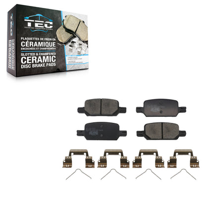 Ceramic Disc Brake Pads Rear TEC-2370 For Chevrolet Colorado GMC Canyon