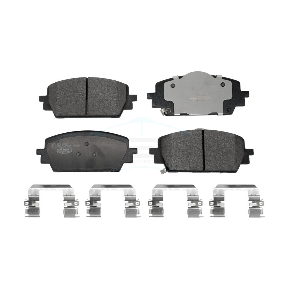 Ceramic Disc Brake Pads Front TEC-2380 For Hyundai Santa Fe Kia Sorento Cruz