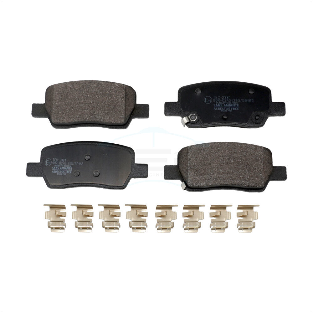 Ceramic Disc Brake Pads Rear TEC-2381 For Hyundai Kia Santa Fe Sorento Carnival