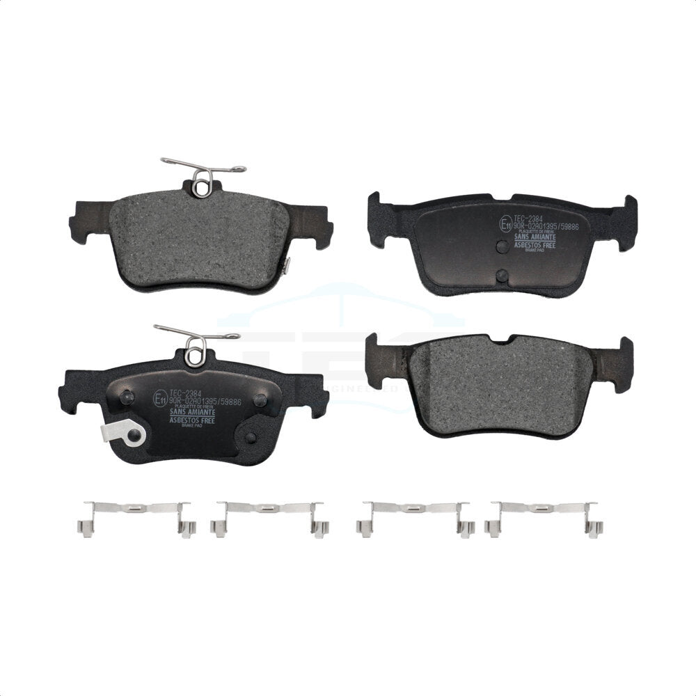 Ceramic Disc Brake Pads Rear TEC-2384 For 2021-2023 Ford Mustang Mach-E
