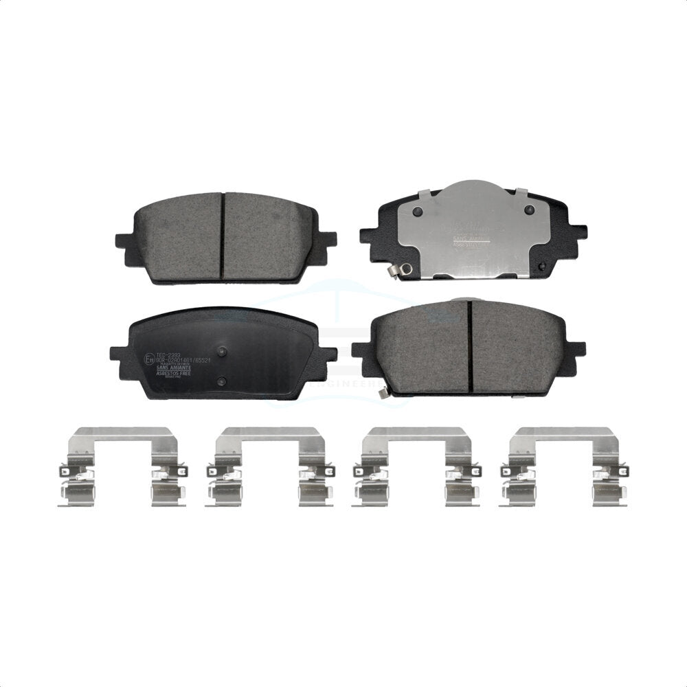 Ceramic Disc Brake Pads Front TEC-2393 For Genesis GV70 G80 2.5L