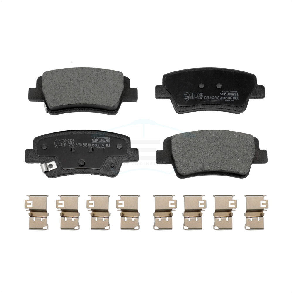 Ceramic Disc Brake Pads Rear TEC-2395 For Hyundai Elantra