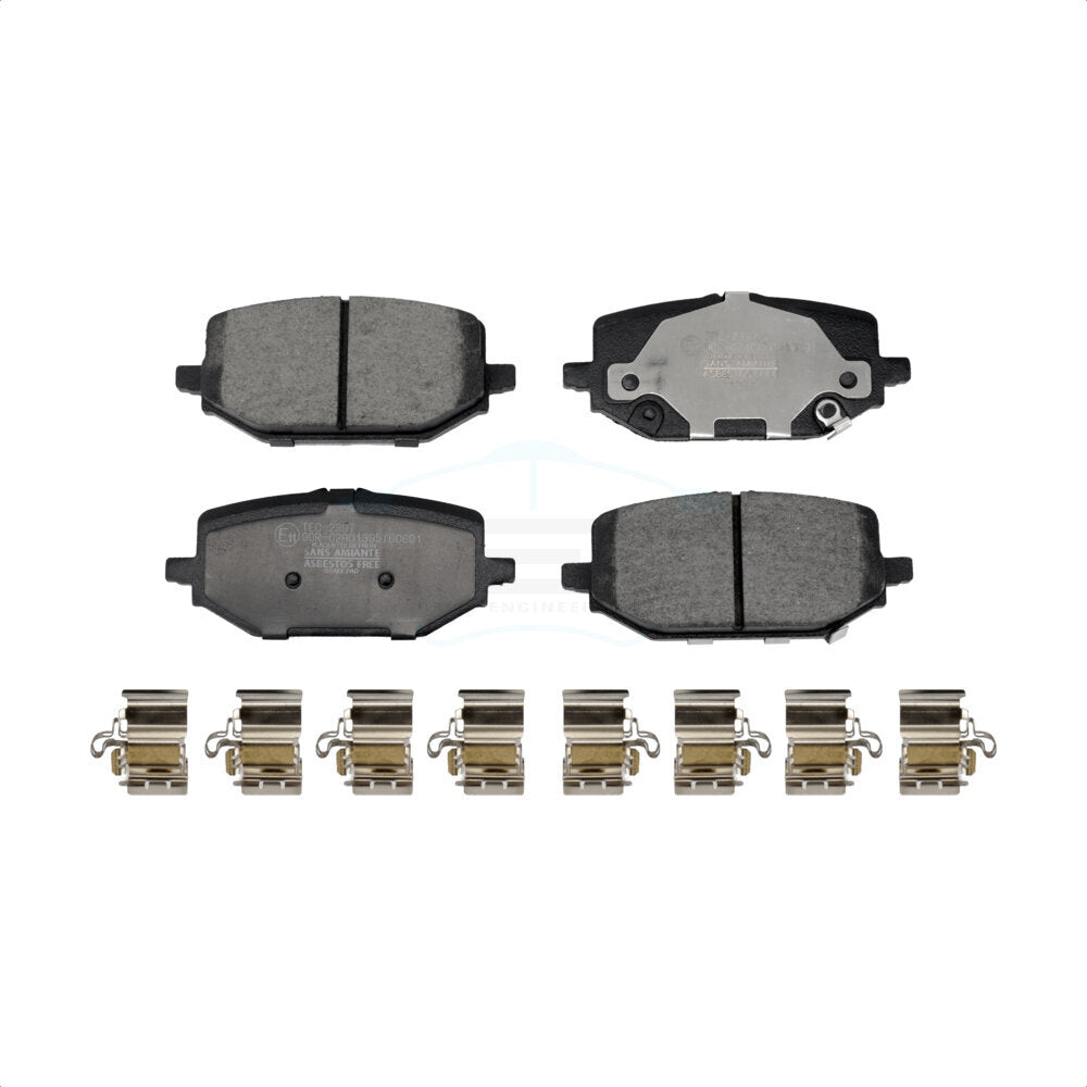 Ceramic Disc Brake Pads Rear TEC-2397 For Acura MDX Honda Pilot