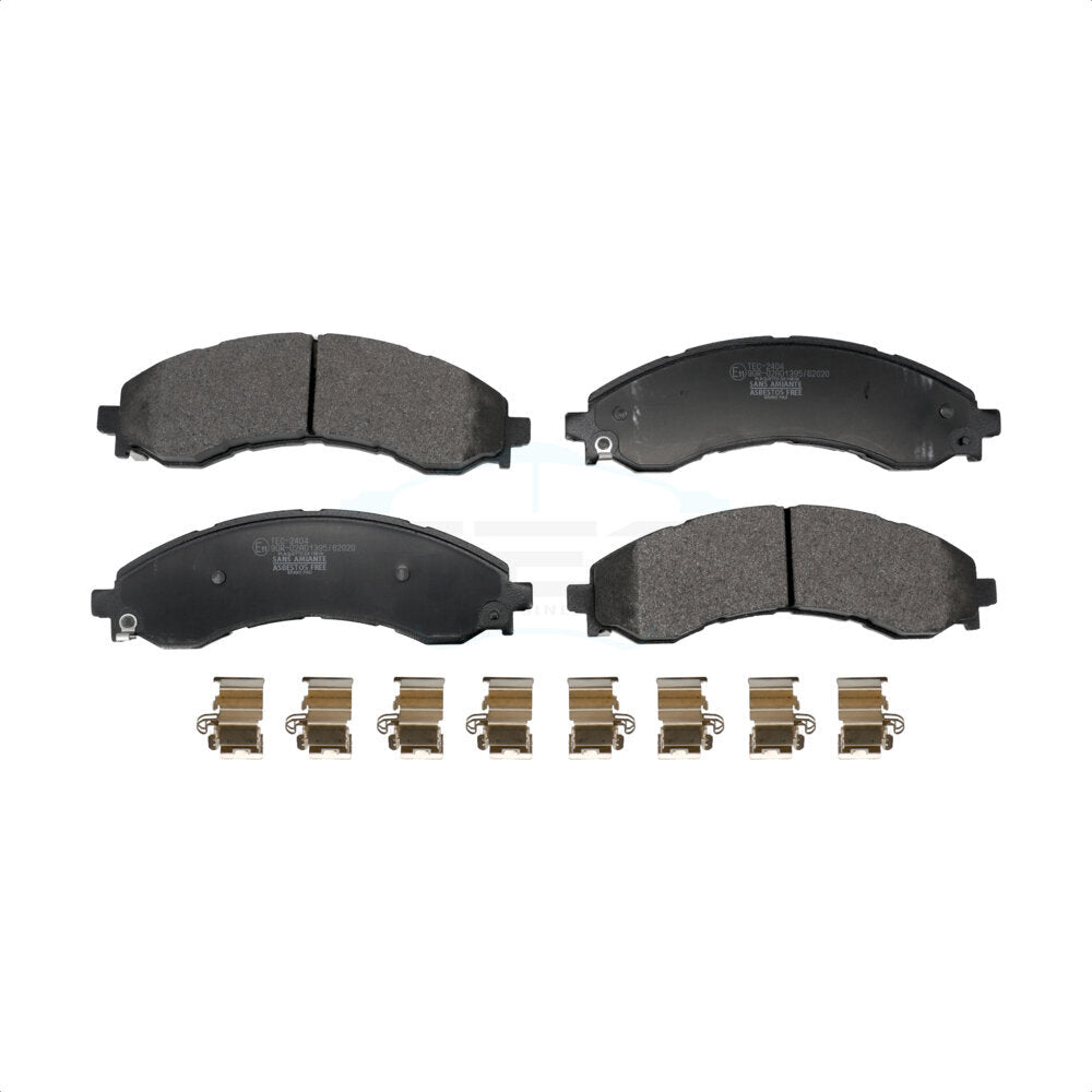 Ceramic Disc Brake Pads Front TEC-2404 For GMC Chevrolet Savana 2500 Express