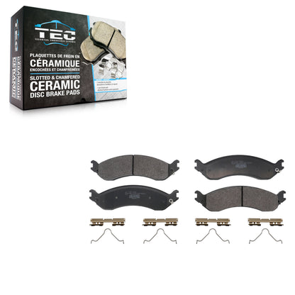 Ceramic Disc Brake Pads Rear TEC-2406 For GMC Chevrolet Savana 2500 Express 3500