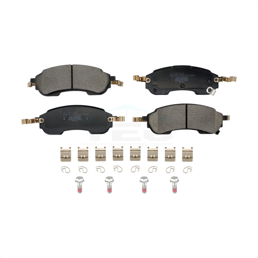 Ceramic Disc Brake Pads Rear TEC-2414 For Ford Bronco