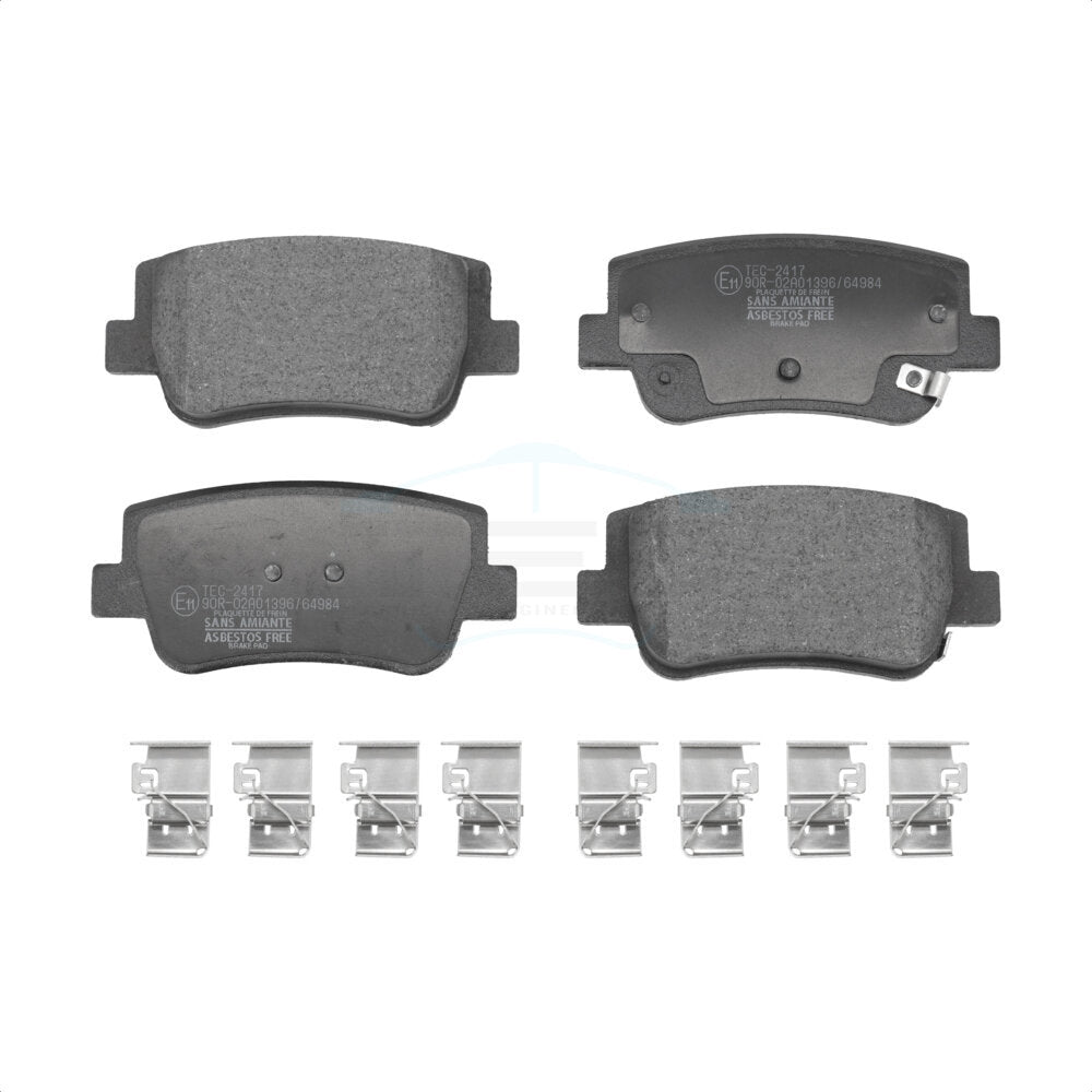 Ceramic Disc Brake Pads Rear TEC-2417 For Hyundai Sonata Kia K5