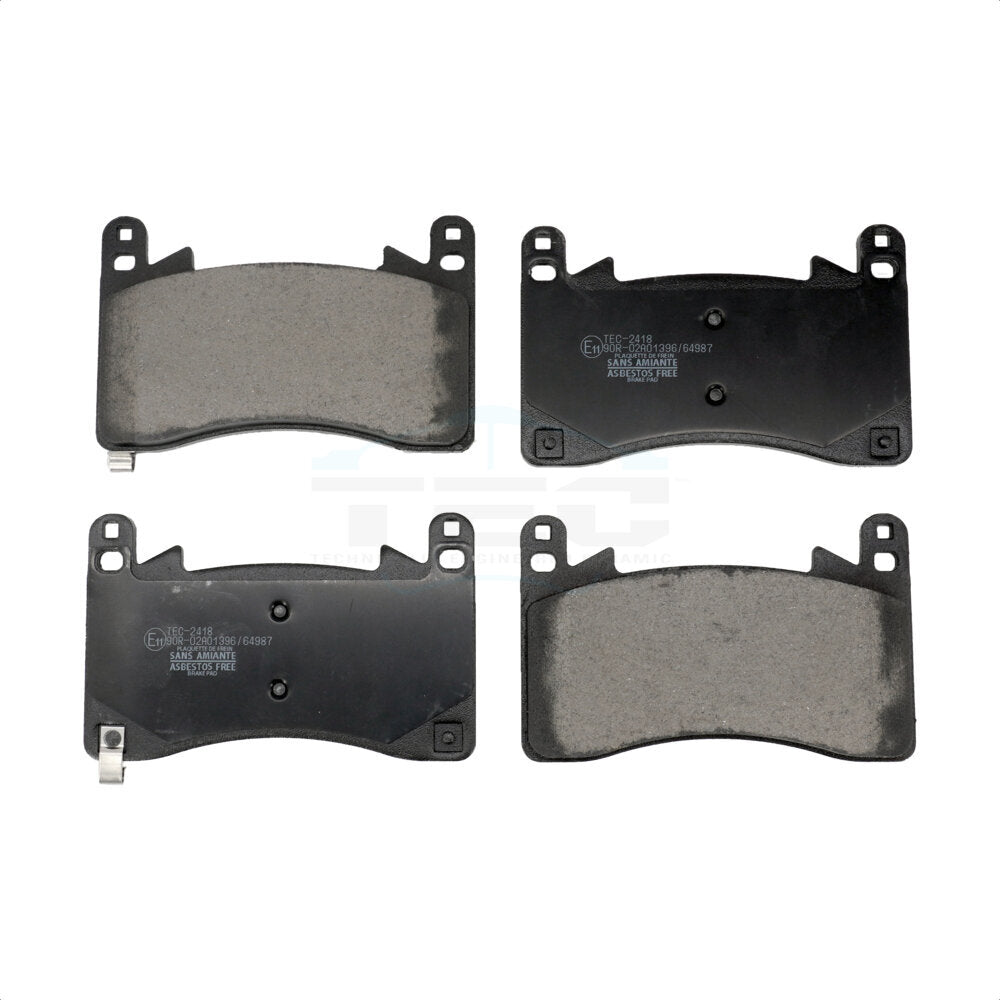 Ceramic Disc Brake Pads Front TEC-2418 For 2021-2023 Acura TLX 3.0L