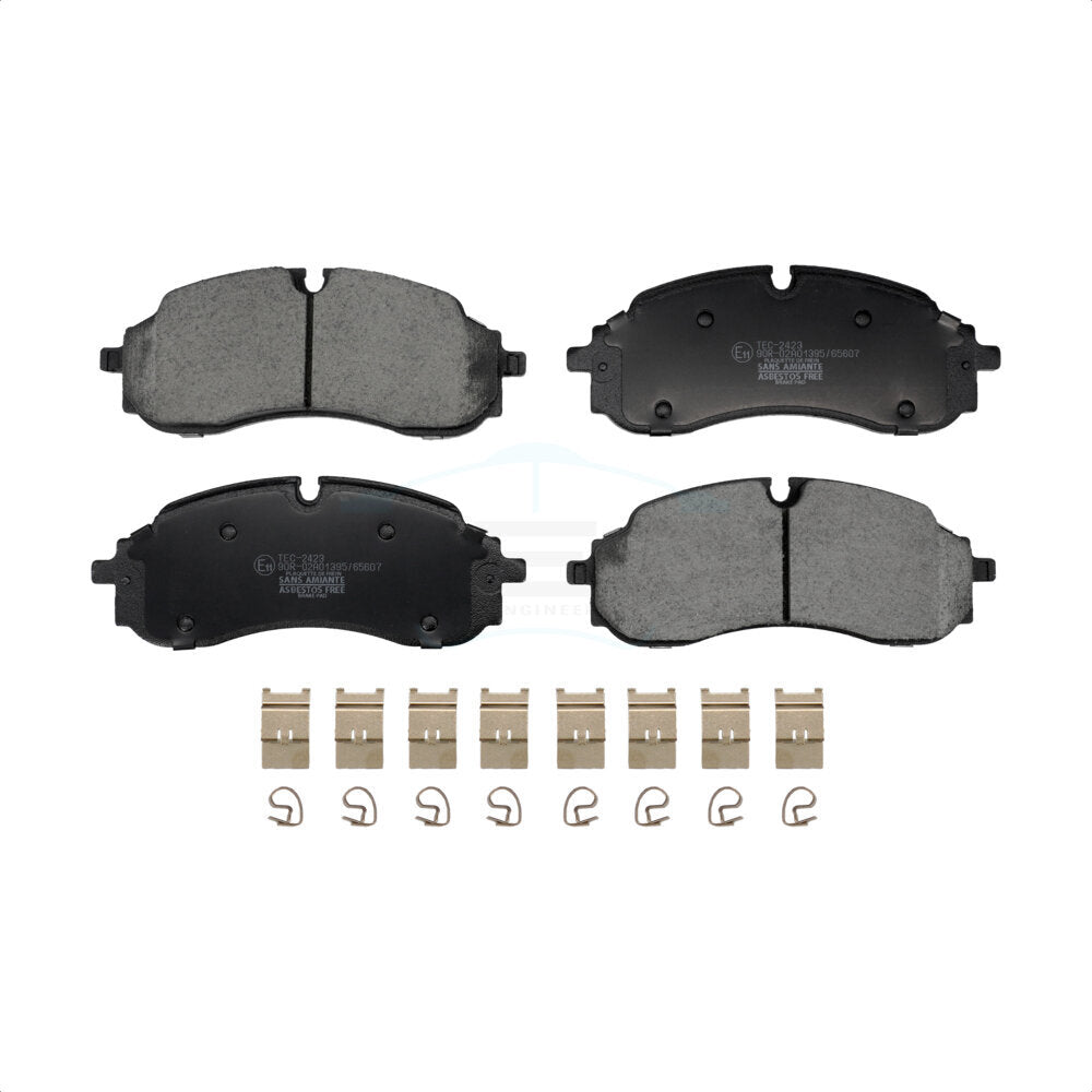 Ceramic Disc Brake Pads Front TEC-2423 For Ford Transit-250 Transit-350