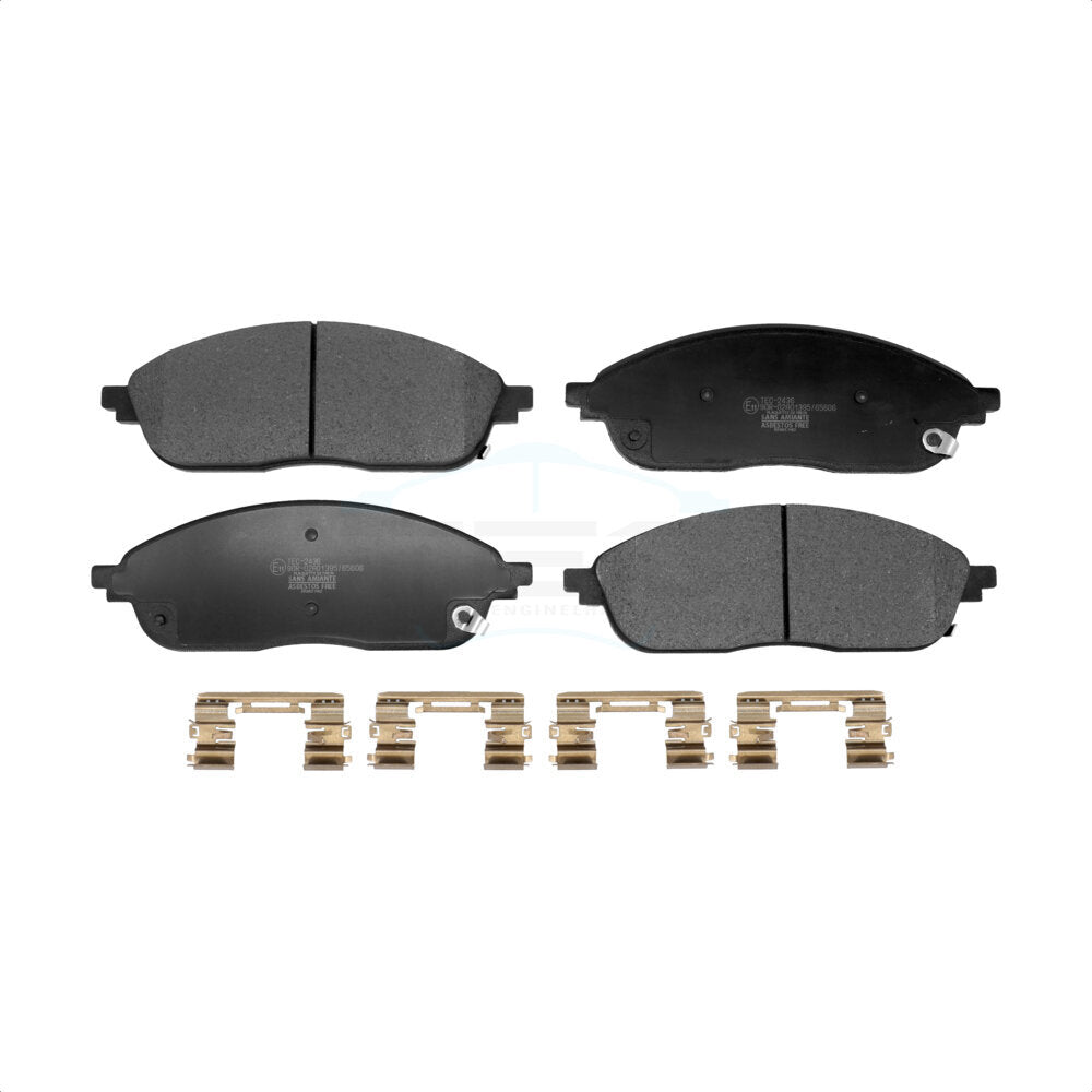 Ceramic Disc Brake Pads Front TEC-2436 For Jeep Grand Cherokee L