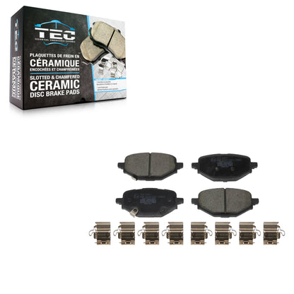 Ceramic Disc Brake Pads Rear TEC-2457 For 2023-2024 Mazda CX-50