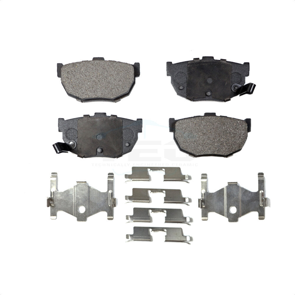 Ceramic Disc Brake Pads Rear TEC-323 For Hyundai Elantra Kia Spectra Tiburon