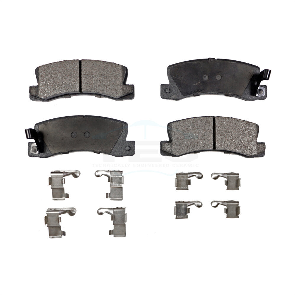 Ceramic Disc Brake Pads Rear TEC-325 For Toyota Camry Lexus RX300 ES300 Solara