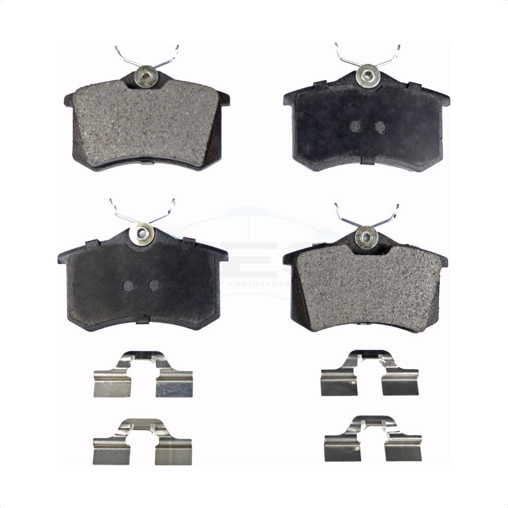 Ceramic Disc Brake Pads Rear TEC-340 For Volkswagen Golf Beetle Audi A4 Quattro