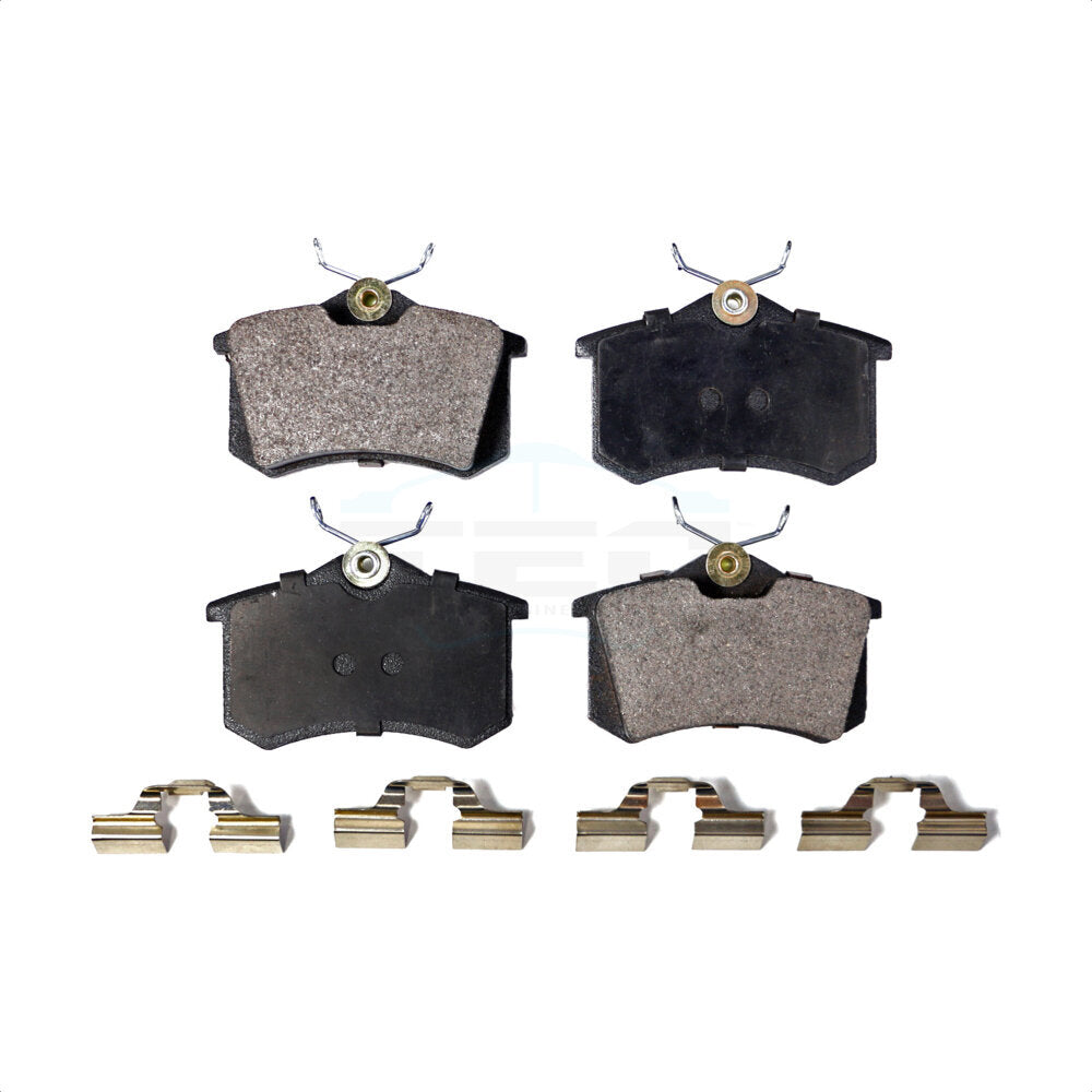 Ceramic Disc Brake Pads Rear TEC-340A For Volkswagen Jetta Beetle Golf City Audi