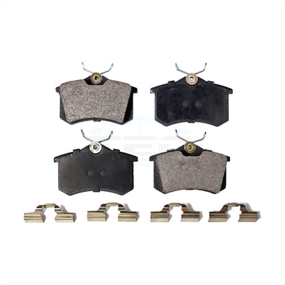 Ceramic Disc Brake Pads Rear TEC-340A For Volkswagen Jetta Beetle Golf City Audi