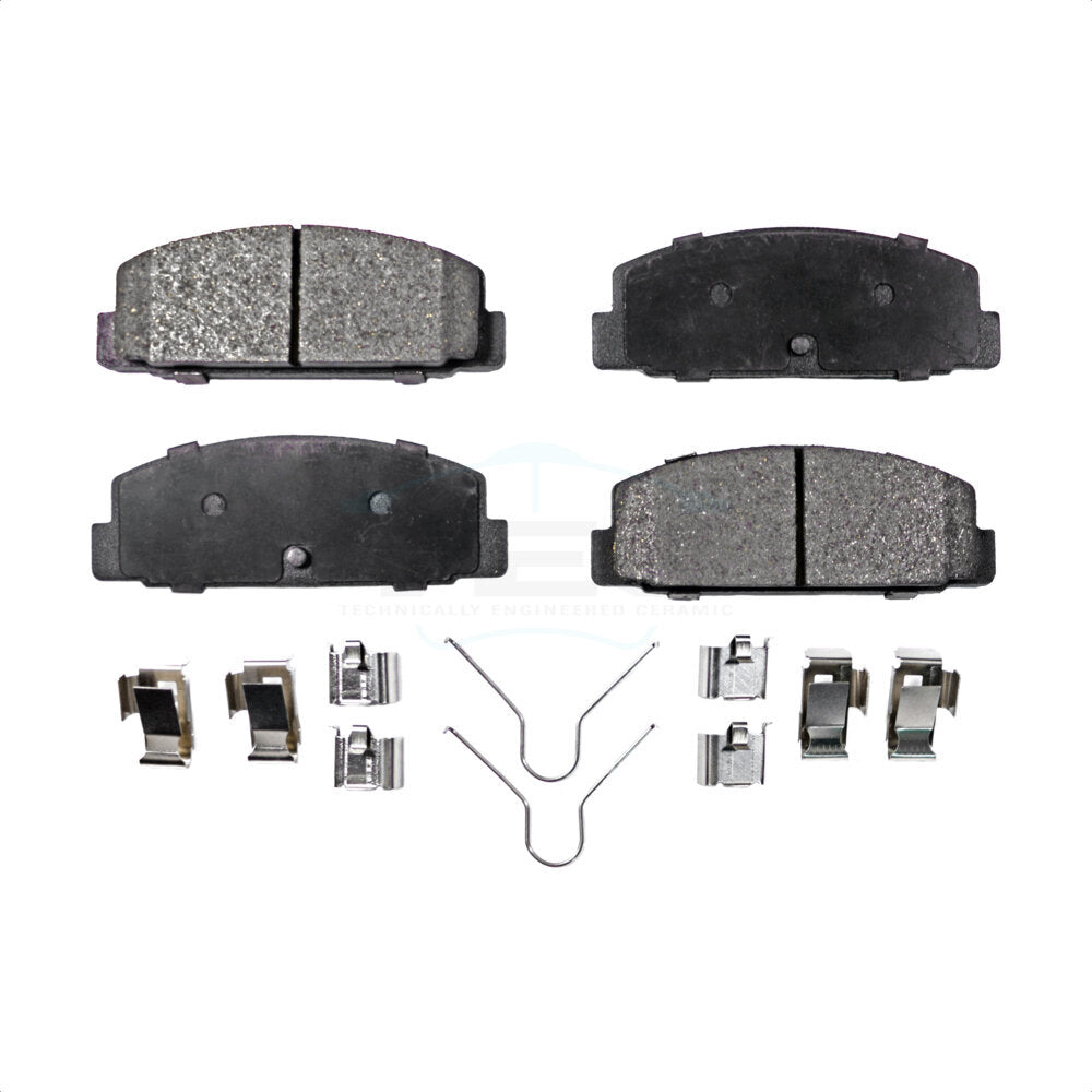 Ceramic Disc Brake Pads Rear TEC-482 For Mazda 6 RX-7 Protege