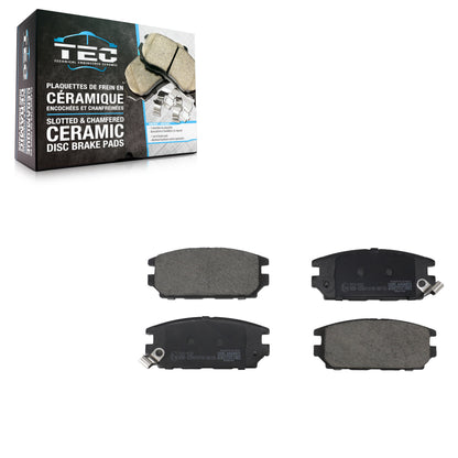 Ceramic Disc Brake Pads Rear TEC-532 For Mitsubishi Eclipse Galant Dodge Stealth