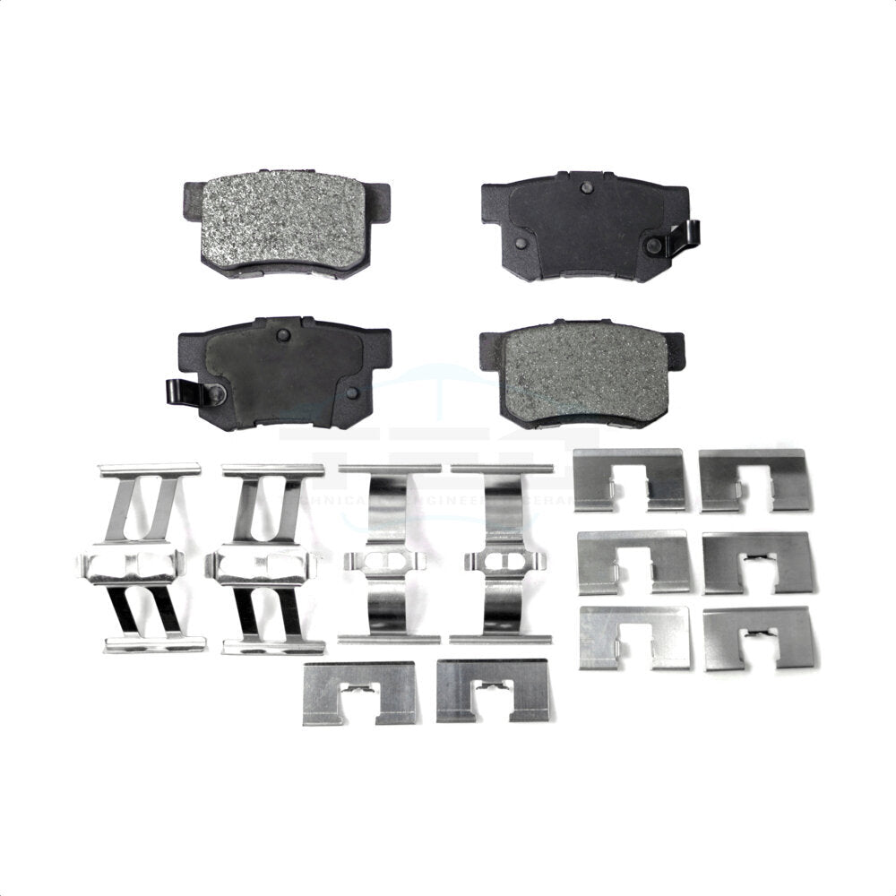 Ceramic Disc Brake Pads Rear TEC-537 For Honda Civic Acura Accord Suzuki CR-V TL