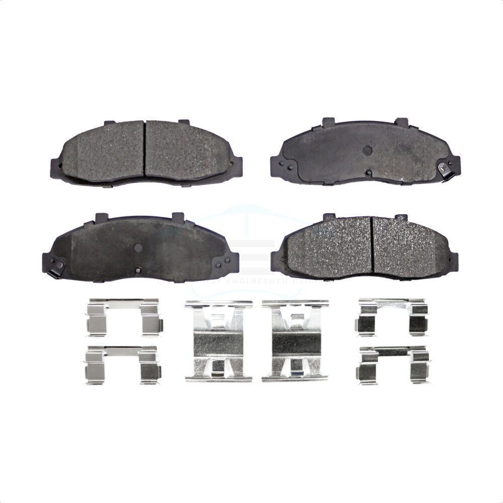 Ceramic Disc Brake Pads Front TEC-679 For Ford F-150 Heritage Lincoln Blackwood