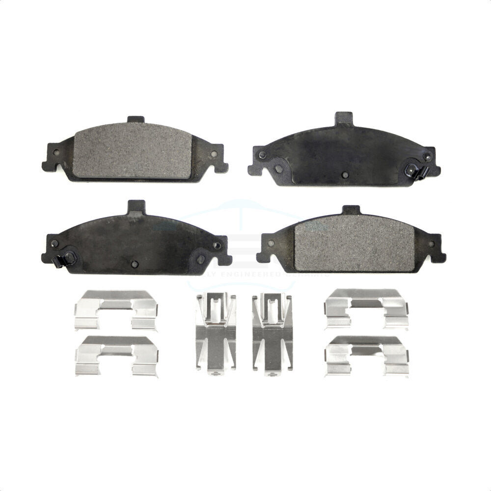 Ceramic Disc Brake Pads Front TEC-727 For Pontiac Grand Am Chevrolet Malibu