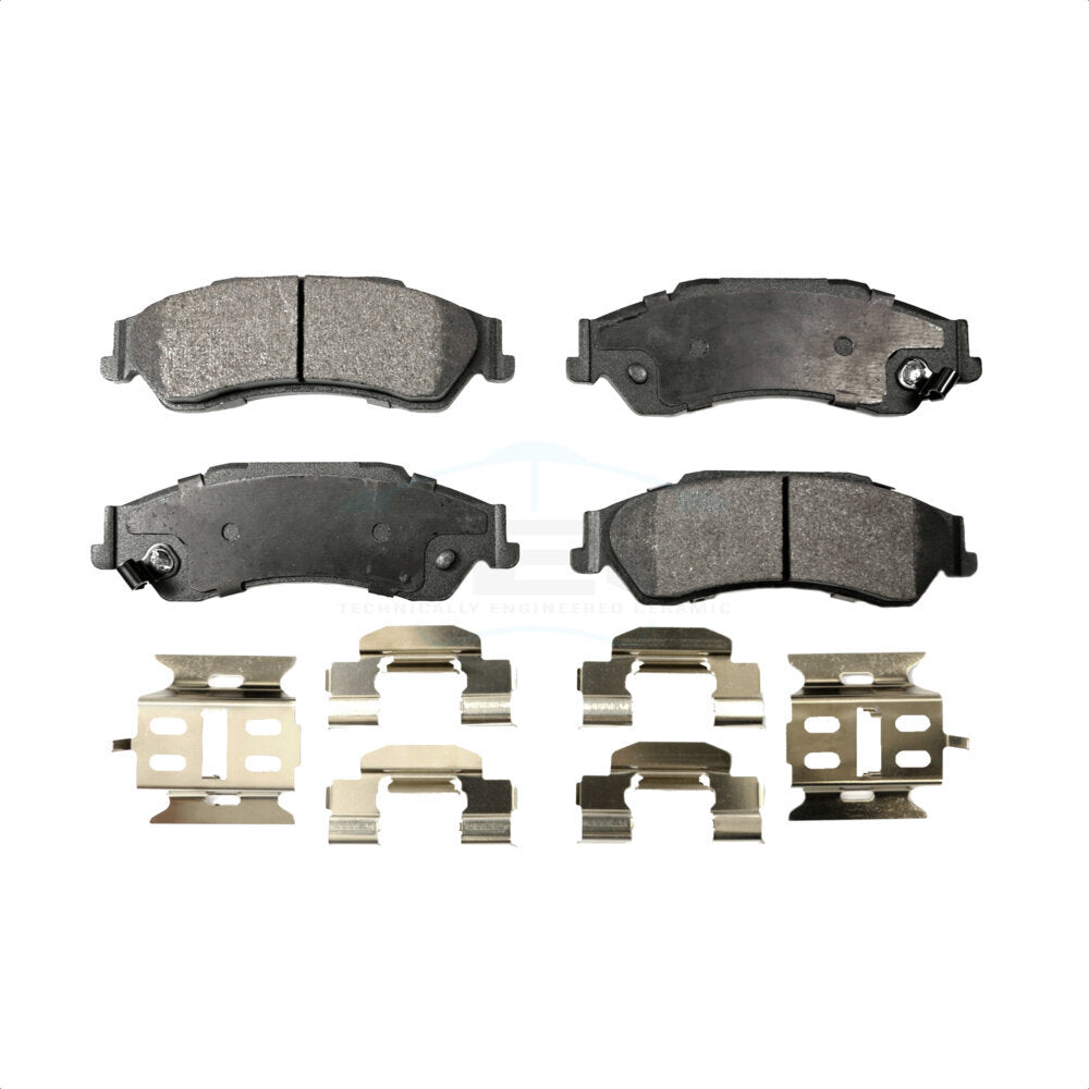 Ceramic Disc Brake Pads Rear TEC-729 For Chevrolet GMC Blazer S10 Jimmy Sonoma