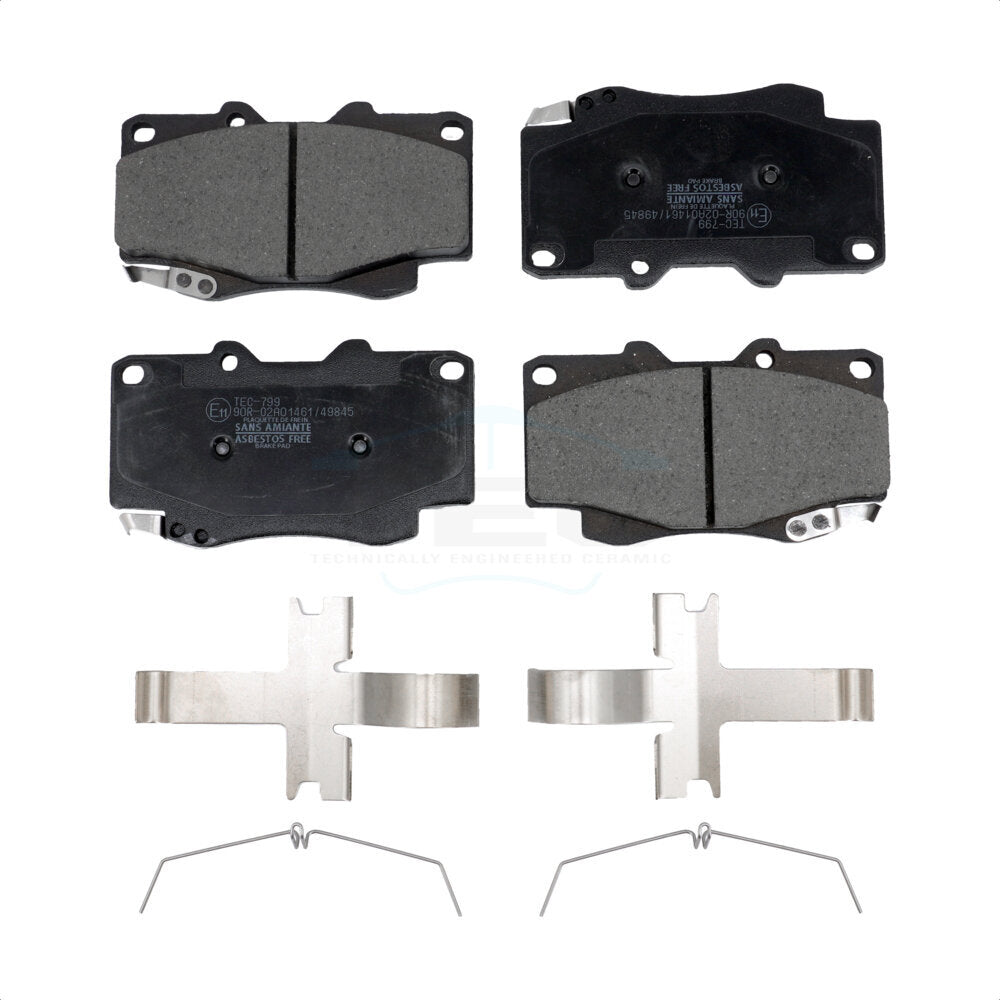 Ceramic Disc Brake Pads Front TEC-799 For Toyota Tacoma