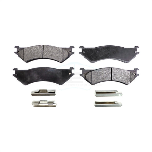 Ceramic Disc Brake Pads Rear TEC-802 For Ford E-350 Super Duty E-250 Econoline