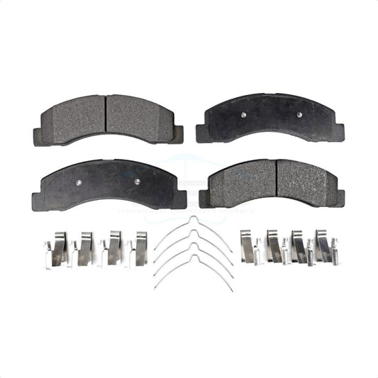 Ceramic Disc Brake Pads Front TEC-824 For Ford F-350 Super Duty F-250 Excursion