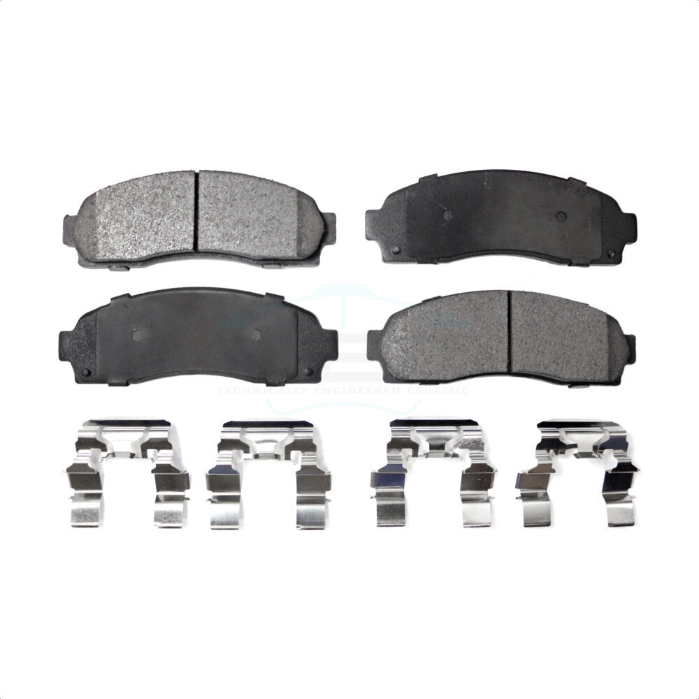 Ceramic Disc Brake Pads Front TEC-833 For Ford Ranger Mazda Explorer B4000 Vue