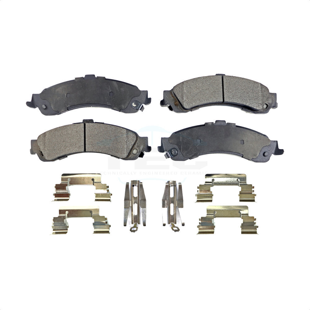 Ceramic Disc Brake Pads Rear TEC-834 For Chevrolet GMC Silverado 1500 Sierra XL