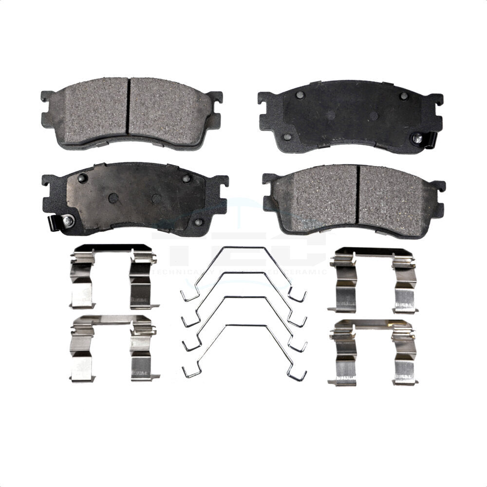 Ceramic Disc Brake Pads Front TEC-893 For Mazda Protege Protege5