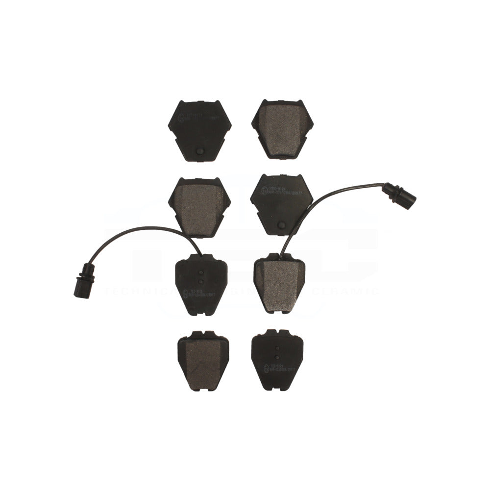 Ceramic Disc Brake Pads Front TEC-912A For Audi Volkswagen Passat A4 Quattro A6