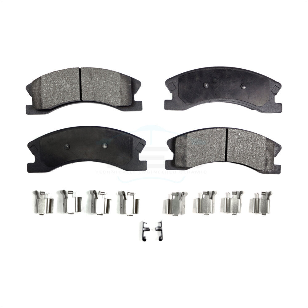 Ceramic Disc Brake Pads Front TEC-945 For Jeep Grand Cherokee